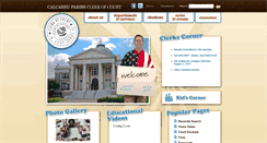 Desktop Screenshot of calclerkofcourt.com